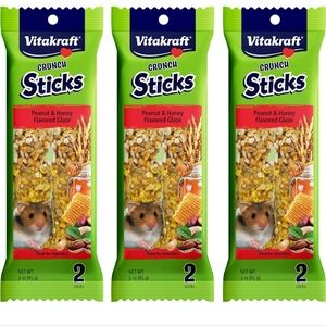 Hamster treat stick peanut and honey